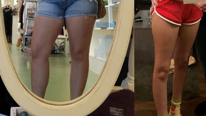 Anyone else think that on average women's shorts are a bit too short?