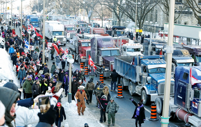 Do you Agree with the Trucker Freedom Convoy in Canada or Do you Take Trudeau's side "This is an insult to truth?"?