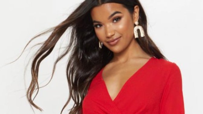 Would it be weird to wear a red dress with pink makeup on Valentine’s day?