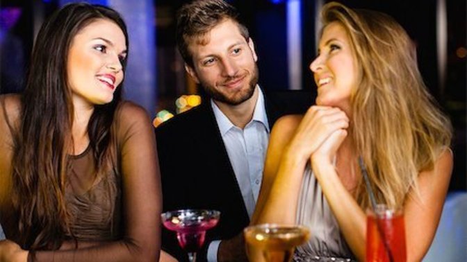 Should I buy just you or you and your friend a drink?