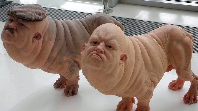 Would you rather see an influx of humans with dog-like features or dogs with human-like features?