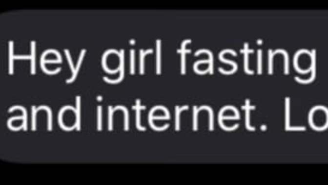 If your close friend sent you this text message after not picking up your phone call, would you think it was a bit odd or avoidant?