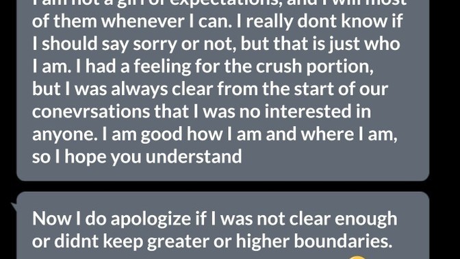 Did I deserve this kind of rejection?
