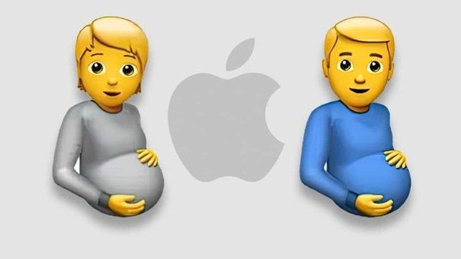 Apple rows out pregnant man emoji, your thoughts on it?