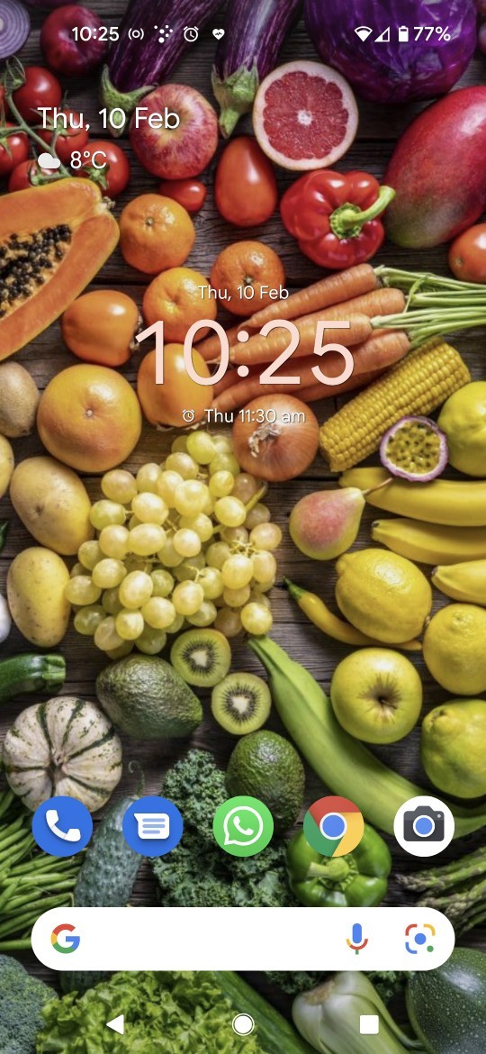 What wallpaper do you have on your phone?