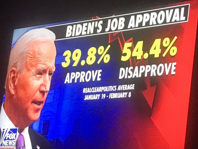 Overall, do YOU approve or disapprove of the job President Biden is doing?