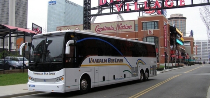 America long distance bus