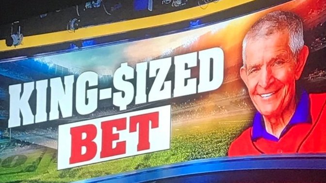 What’s the largest bet (in US dollars) you’ve ever placed on a sporting event?