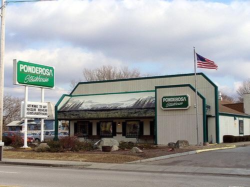 Have you ever been to or heard if this Food chain Ponderosa Steakhouse?
