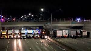So Canadian Truckers are winning , and it is starting to hurt , and there are more than one truck?