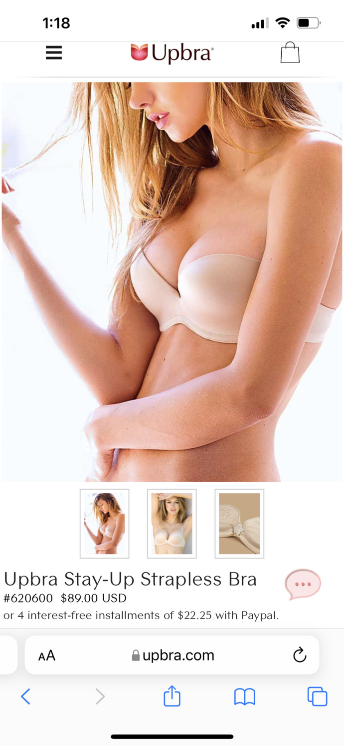 Ladies is the Upbra strapless bra worth spending money on?