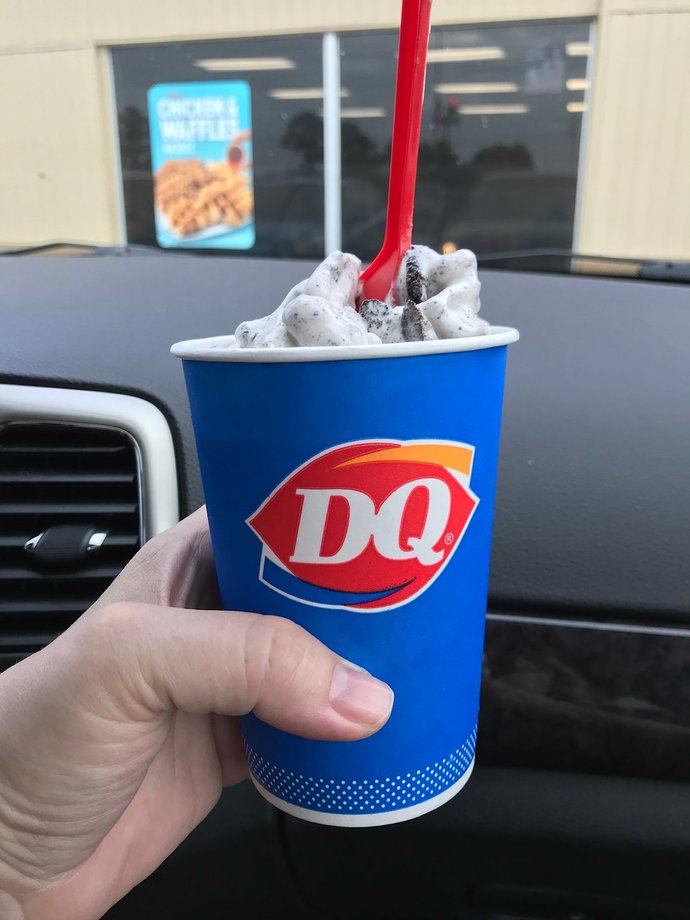 No, that's not me. Just showing what a blizzard looks like for those that have never seen one