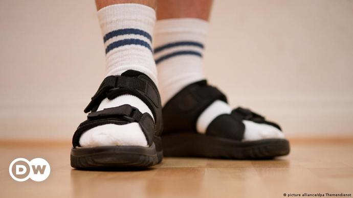 Why do white men love these B. S. sandals so much?