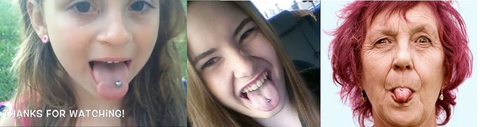 Are tongue piercings hot or trashy?