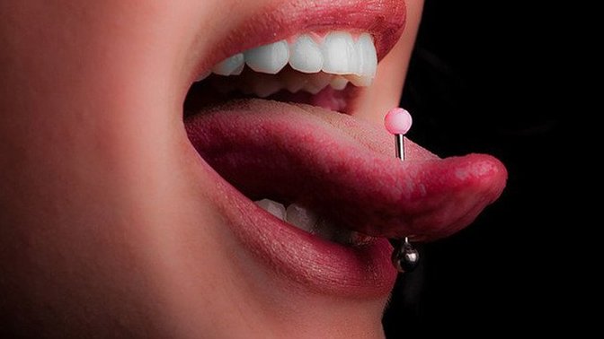 Are tongue piercings hot or trashy?