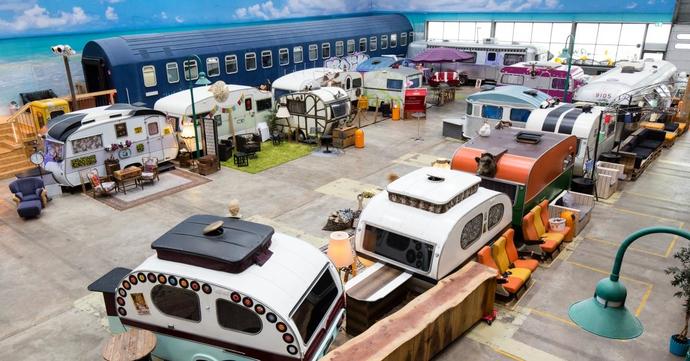 Indoor campground