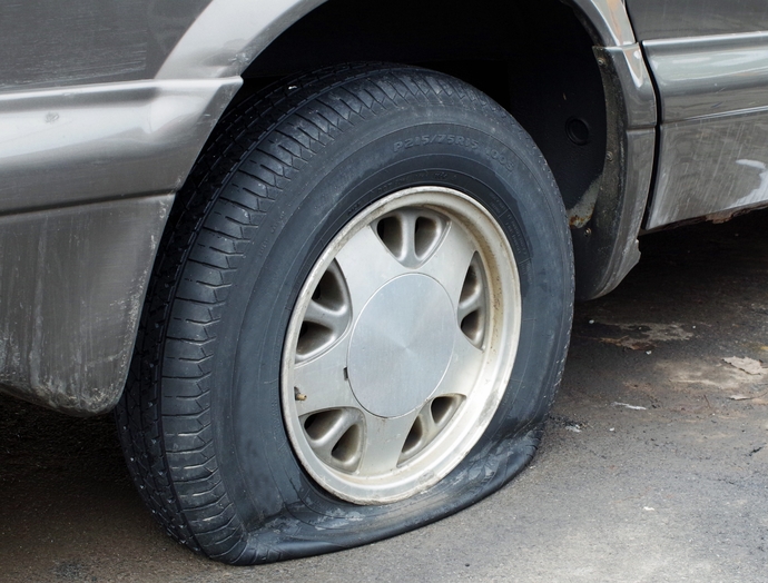 Flat tire