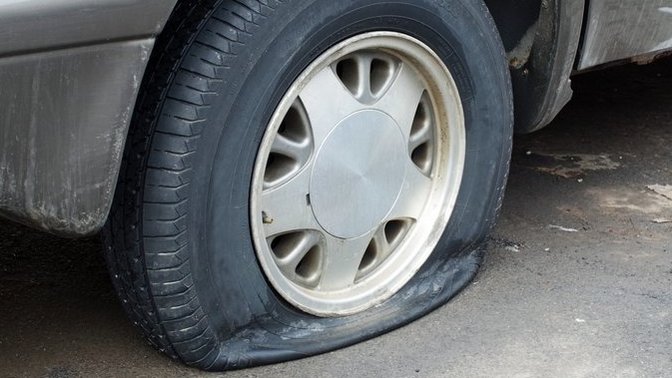 Can you change a flat tire?