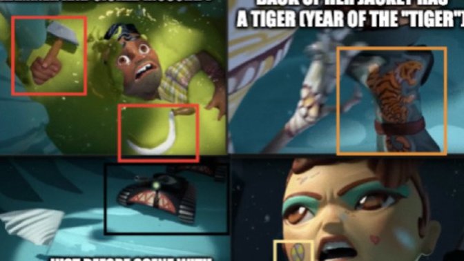 Is this sequence of scenes from "I, Pet Goat 2" foreshadowing the War between Russia and Ukraine?