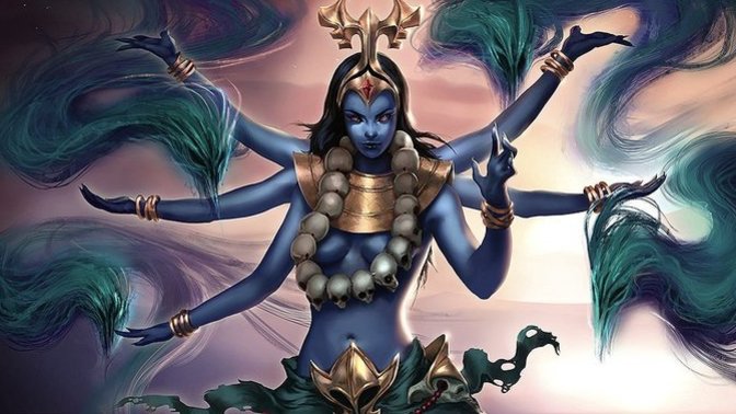 The goddess Kali comes to Earth and demands that the US *MUST* elect a female president for 2024, no matter what. Who are you voting for?