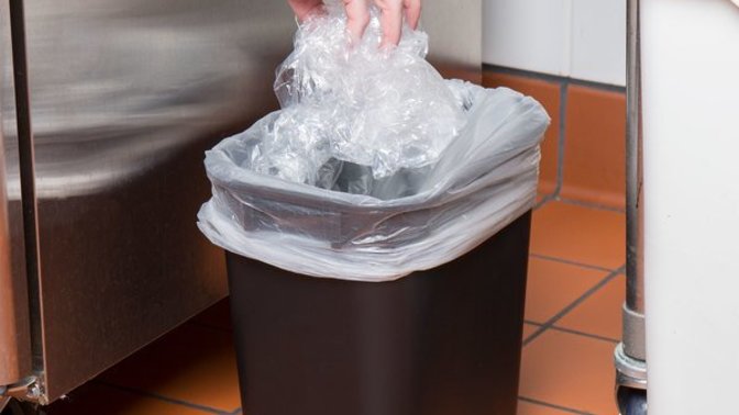 Would you date someone who puts a trash bag over their trash cans inside their own home?