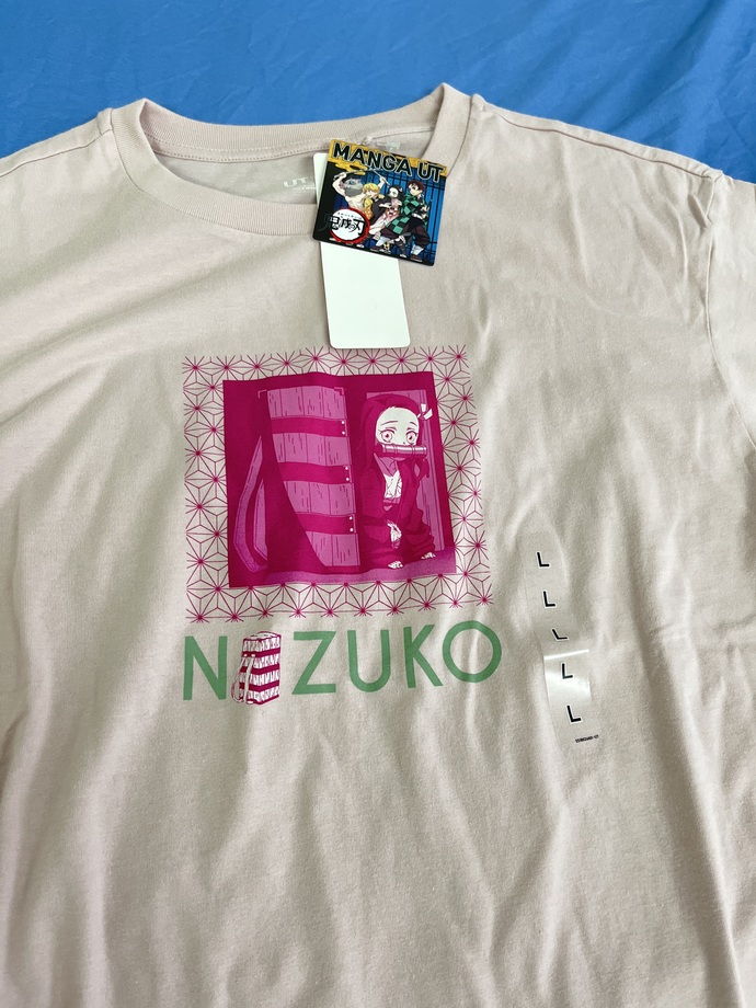 Nezuko fan girls, what do you think of this Nezuko printed T-shirt from Uniqlo would you buy it?