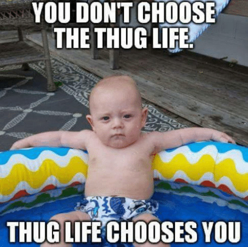 Do individuals consciously choose the thug life?