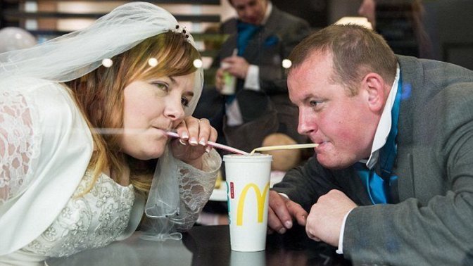 What would you do/How would you react if you went on a first date and they took you to eat at a fast food place?