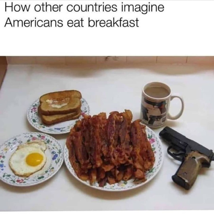 Americans do you eat this for breakfast?