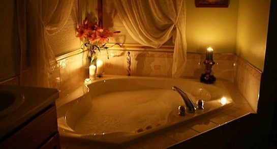 Do you find sharing a bath with your significant other to be romantic? Is that a kind of silly?