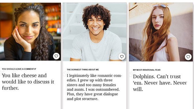 What do you think people should put or not to put on their online dating profile?