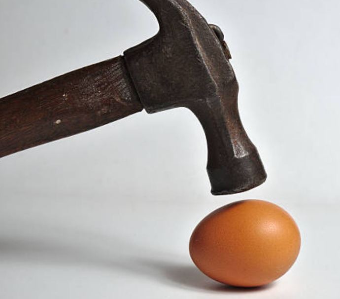 How do you Crack your Eggs?