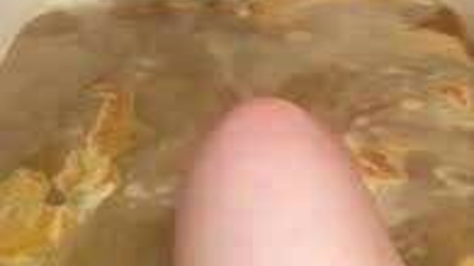 Have you ever had an "accident" in the bath?