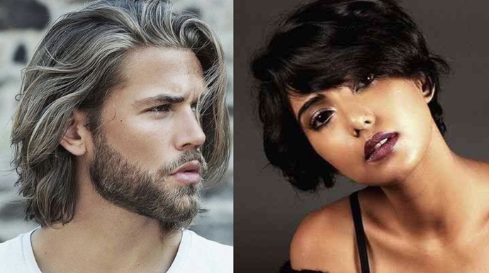 Do you think its unattractive when Men have long hair or Women have short hair?