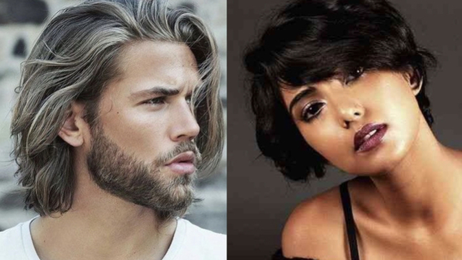 Do you think its unattractive when Men have long hair or Women have short hair?