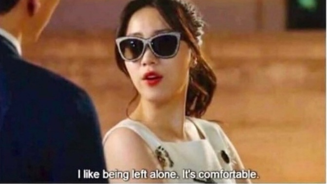 How much do you enjoy your alone time?