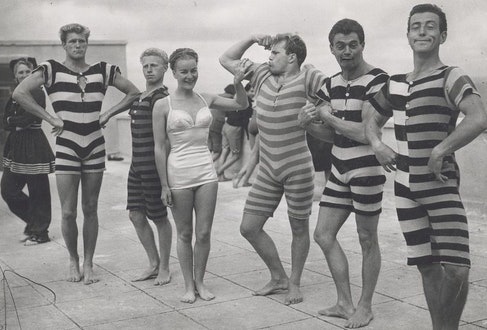 Is the difference between guys and girls swimsuits sexist?