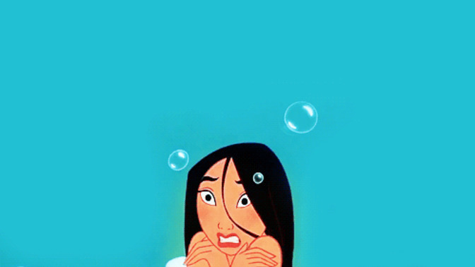 What's your experience in taking bubble bath?