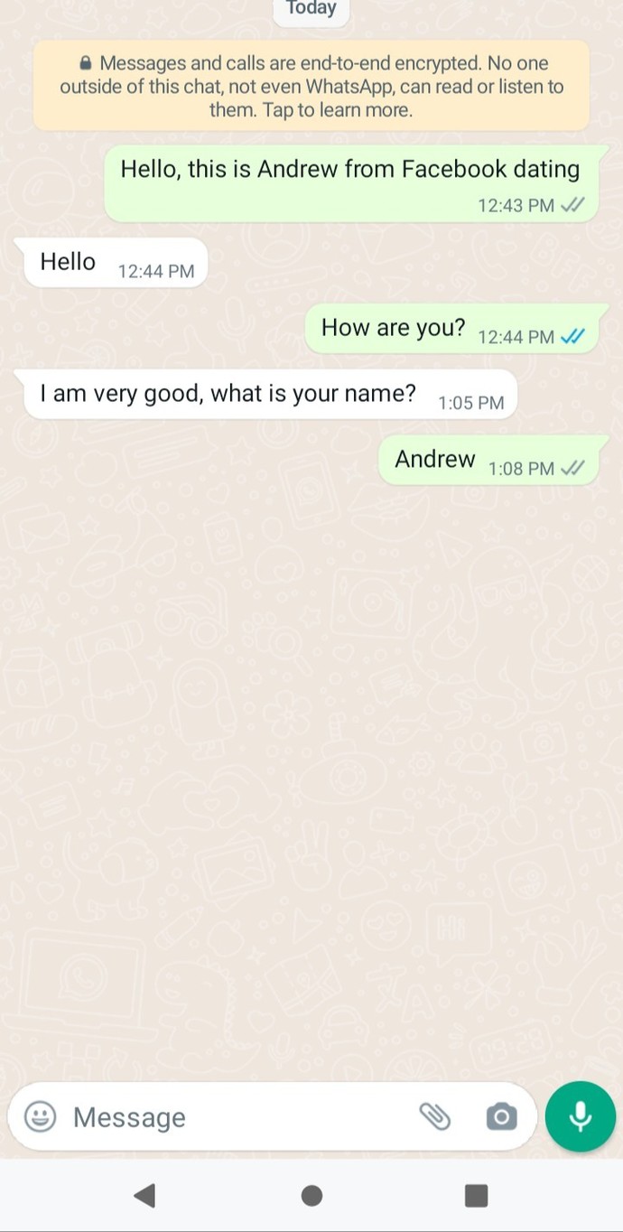 Do you ever get the feeling you arent talking to someone real?