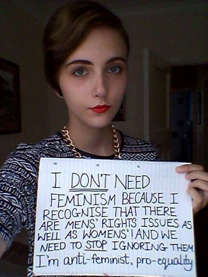 Is Feminism synonymous with man-hating?
