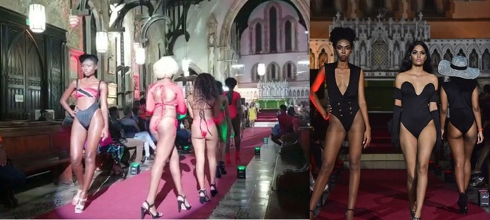 Holy Trinity Anglican Cathedral in Trinidad, Port of Spain-Lingerie Show November 3, 2019