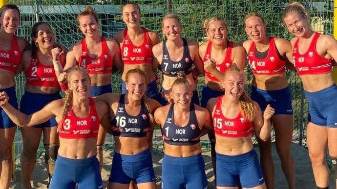  "Norway's beach handball federation was fined after its women's team wore shorts instead of bikini bottoms"