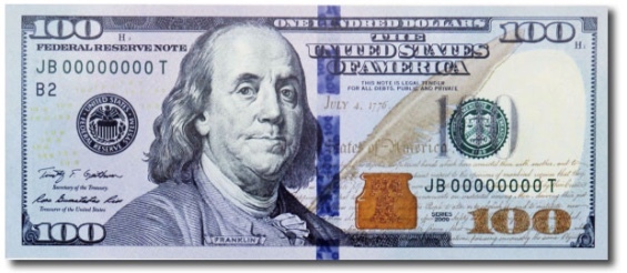 Why is Ben Franklin on the $100 bill?