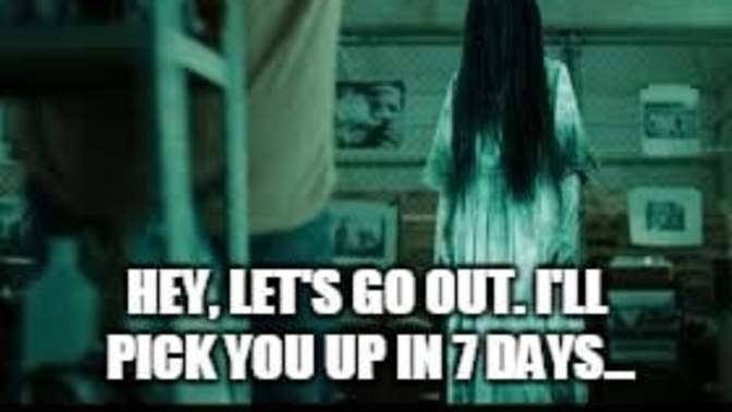Some unknown number calls your cell phone and when you hear the voicemail all you hear is 'seven days' and they hang up. what do you do?