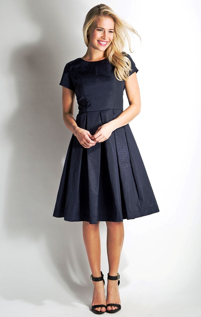 How's this dress? Would it be okay to wear something like that on first date? Or would it look too prude?