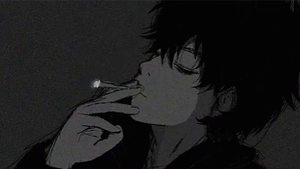he smokes because he suffer from depression