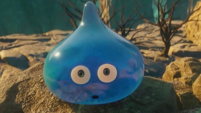 What would you do if you were out walking one day when this sentient slime creature slides onto your path?