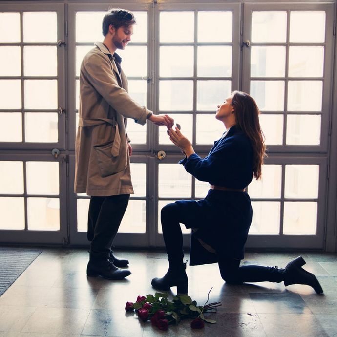 I proposed to my partner but he didn’t answer me yes or no. He just give me a kiss, Is this a good or a bad sign?