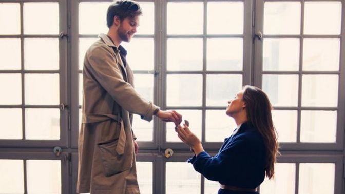 I proposed to my partner but he didn’t answer me yes or no. He just give me a kiss, Is this a good or a bad sign?