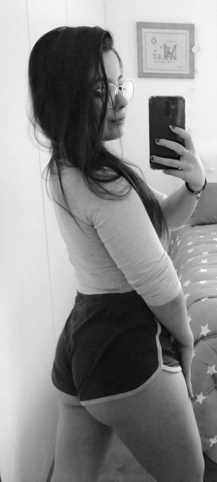 Guy, if youre girlfriend is wearing booty shots at home when alone with you, do you think its cute and playful or it is just trashy?